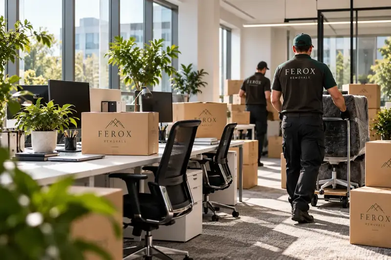 Illustrative image for office removals; not a verified FEROX project